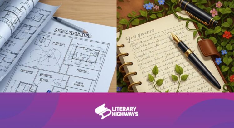 Gärtner vs. Architekt - literary highways