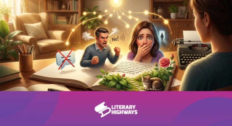 show dont tell - literary highways